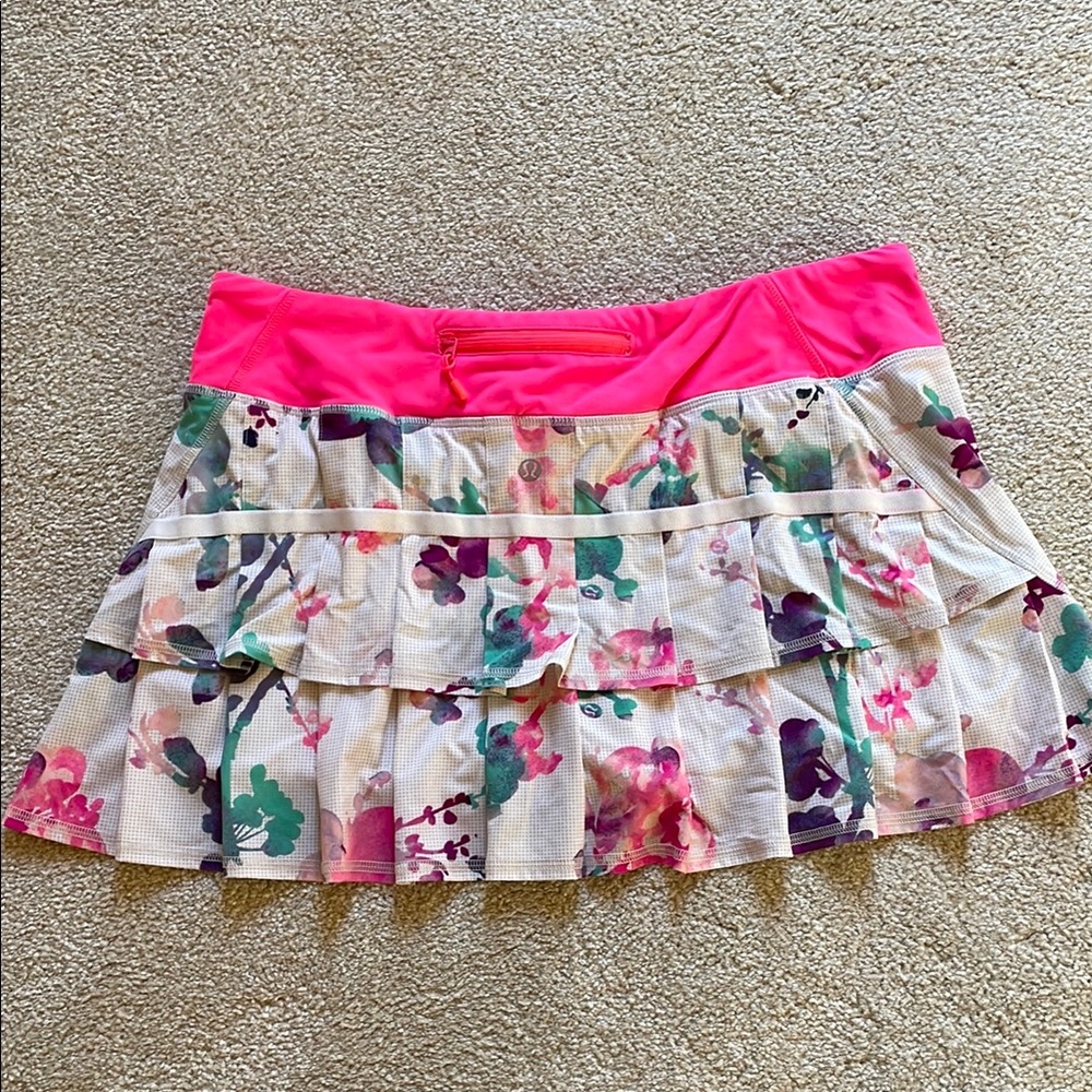 Lululemon pacesetter skirt